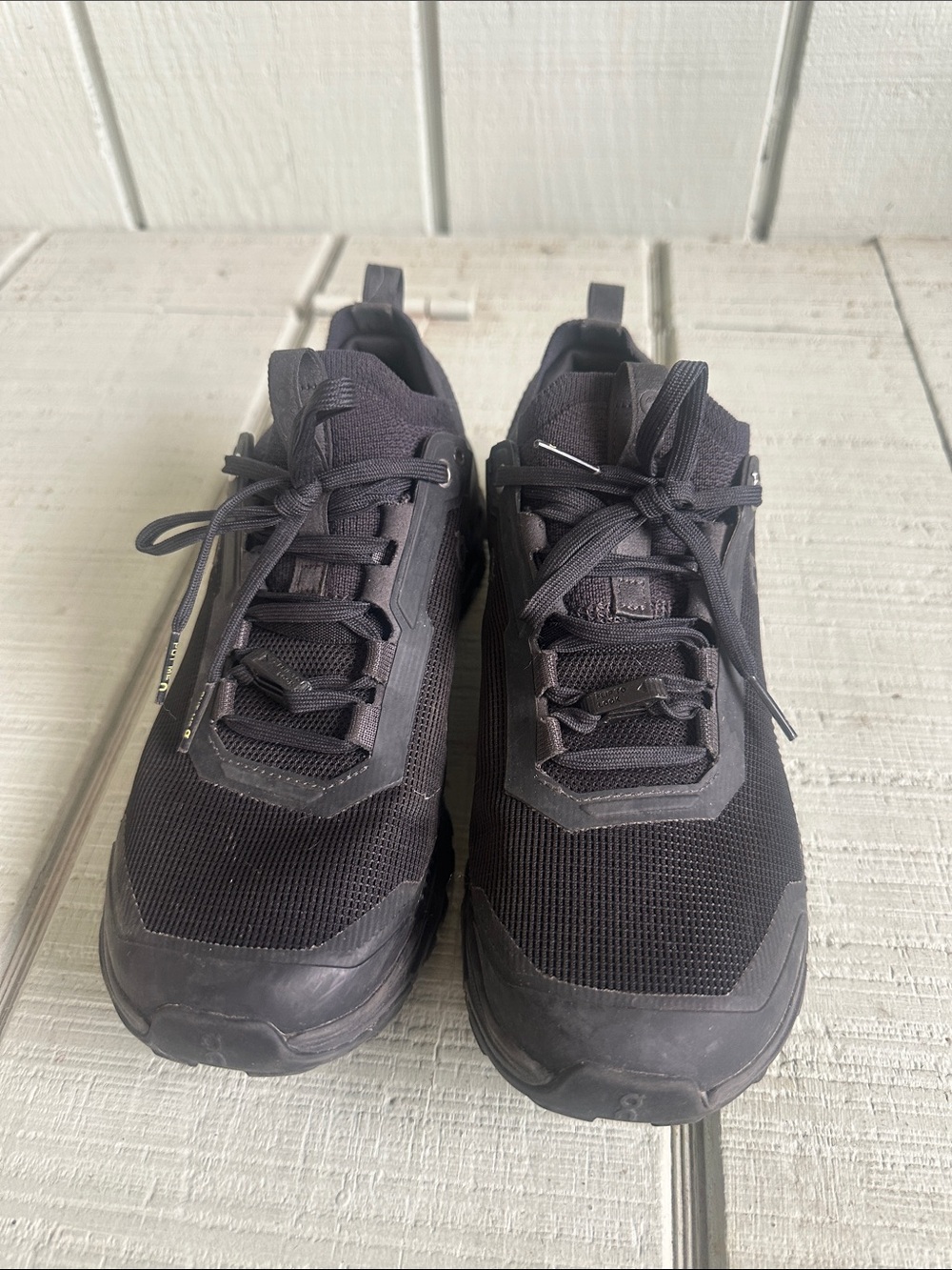 On Running Women's Black Athletic Trail Shoes